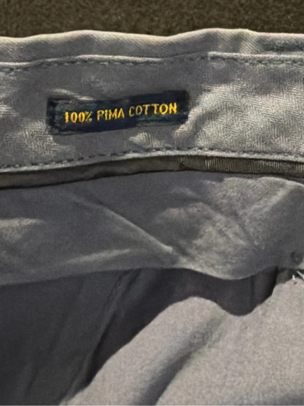 Polo by Ralph Lauren Blue Pima Cotton‎ Mens Shorts Size 34